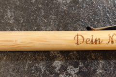 2,50€ Kugelschreiber Bambus