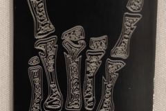 8.-€ Aluminium-Anhänger 50x30mm