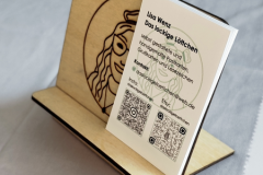 7.-€ (Visitenkarten-) Aufsteller